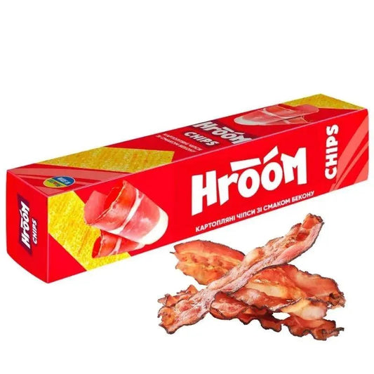 Chipsy ziemniaczene Bekon HROOM 50g - Chipsy