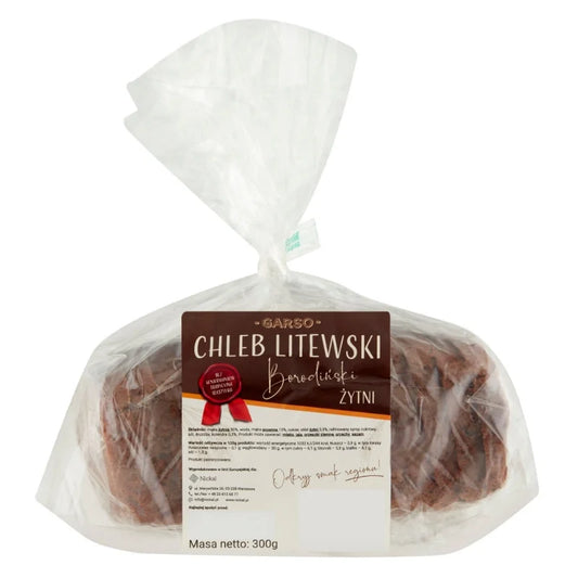 Chleb Litewski 300g Borodiński Garso - Pieczywo
