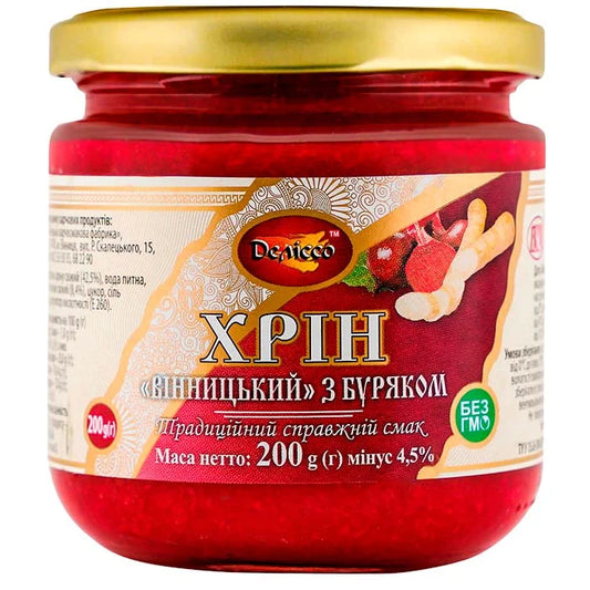 Chrzan z buraczkami Winnicki 200 g - Przetwory warzywne