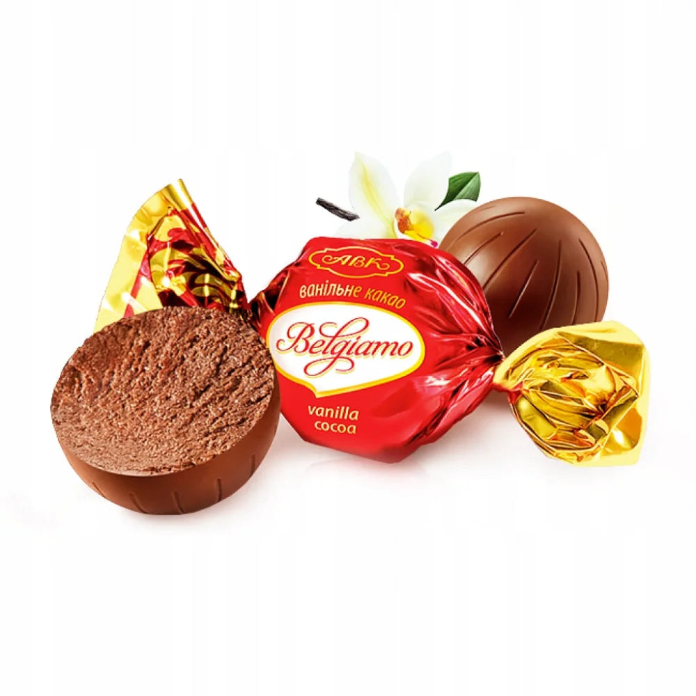 Cukierki BelgiAmo Vanilia Cocoa luz - Cukierki i Draże
