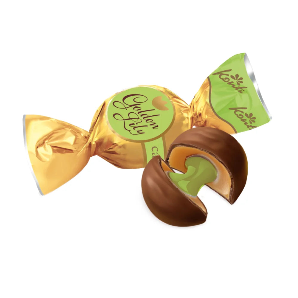 Cukierki KONTI Golden Lily Pistacja luz - Cukierki i Draże