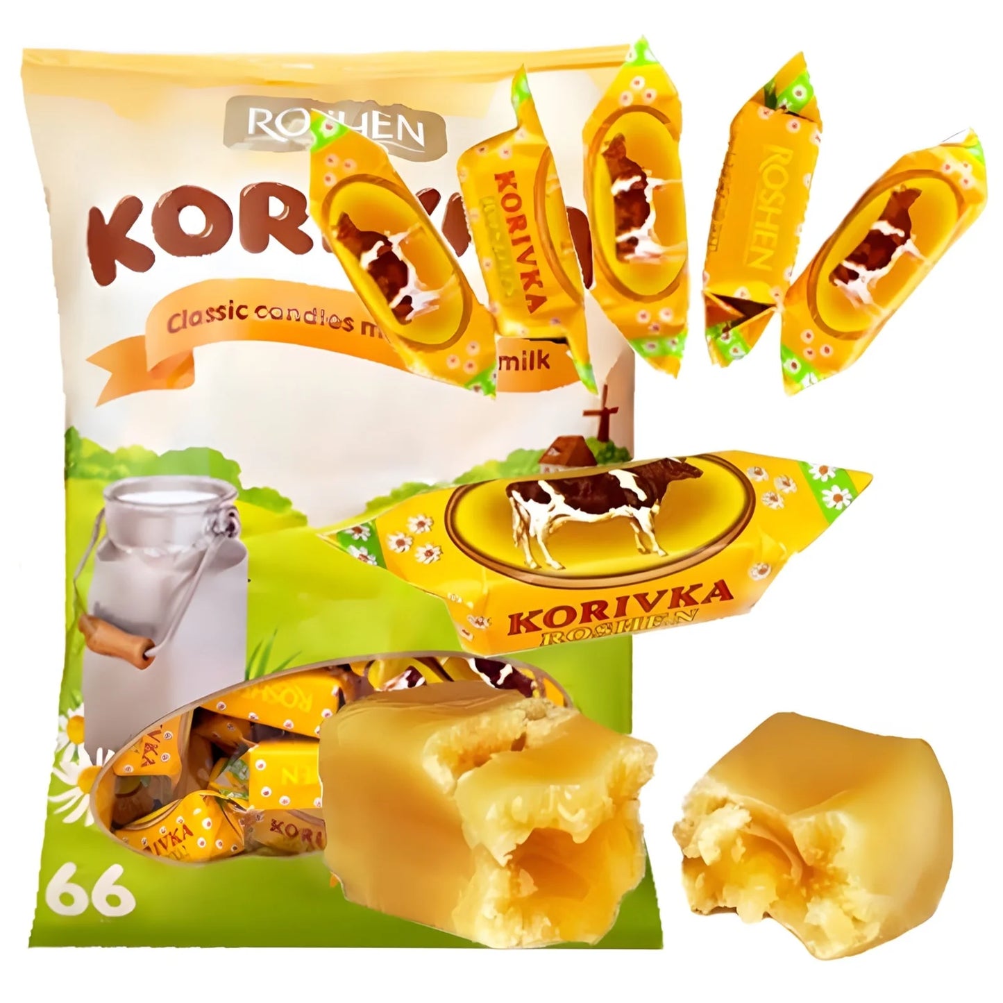 Цукерки Roshen «Корівка» на вагу