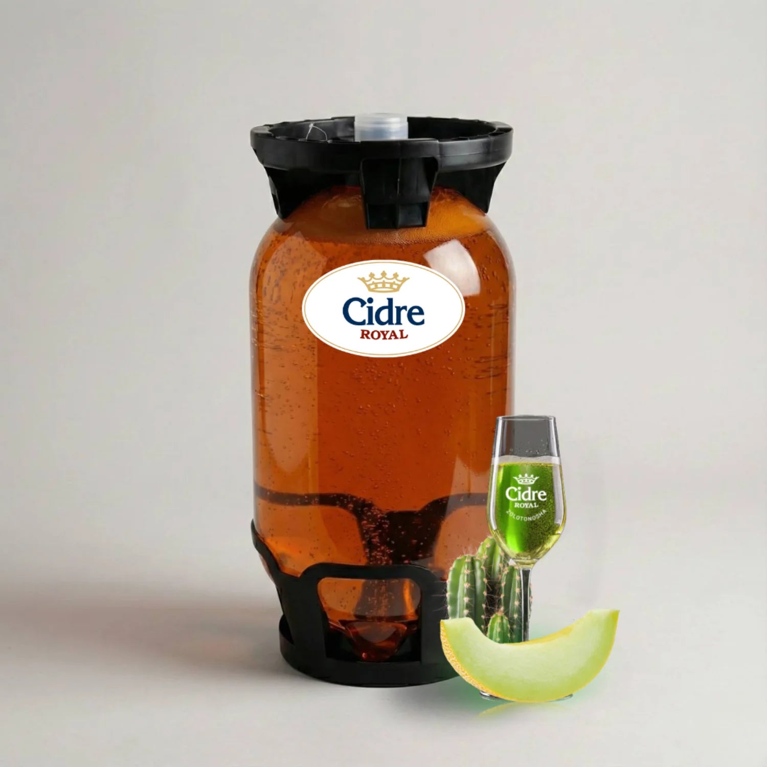 Cydr zwykły słodki Melon z kaktusem 5% lane – napój fermentowany