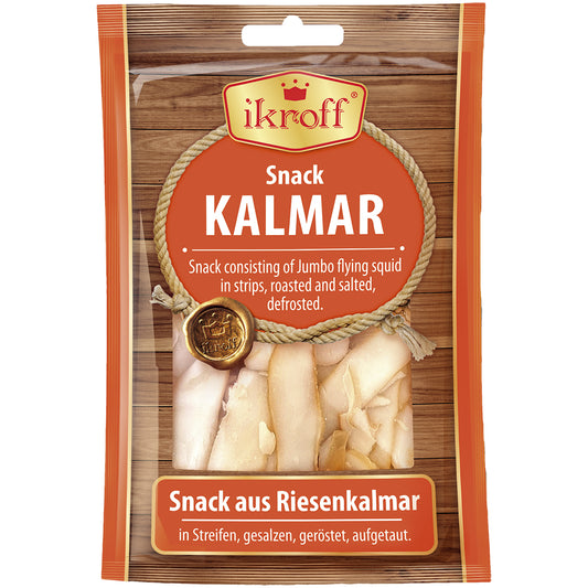 Kalamarnica wędzona paski snack 36g Ikrof