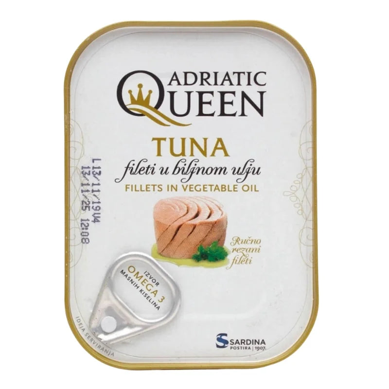 Filety z tunchyka w oleju roslinnym 105g - Konserwy z ryb