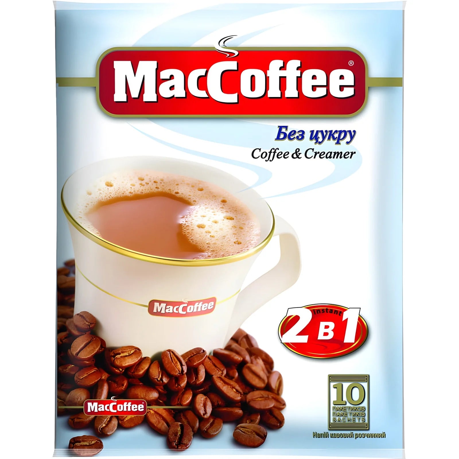 Kawa Maccoffee 2w1 bez cukru 12g