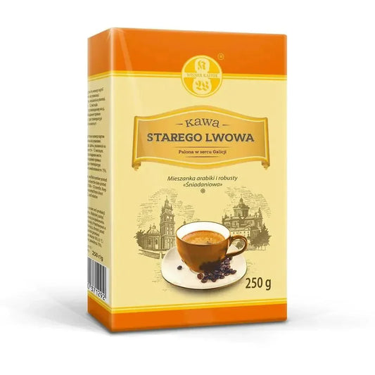 Kawa Starego Lwowa ’Śniadaniowa’ 250g - Kawa