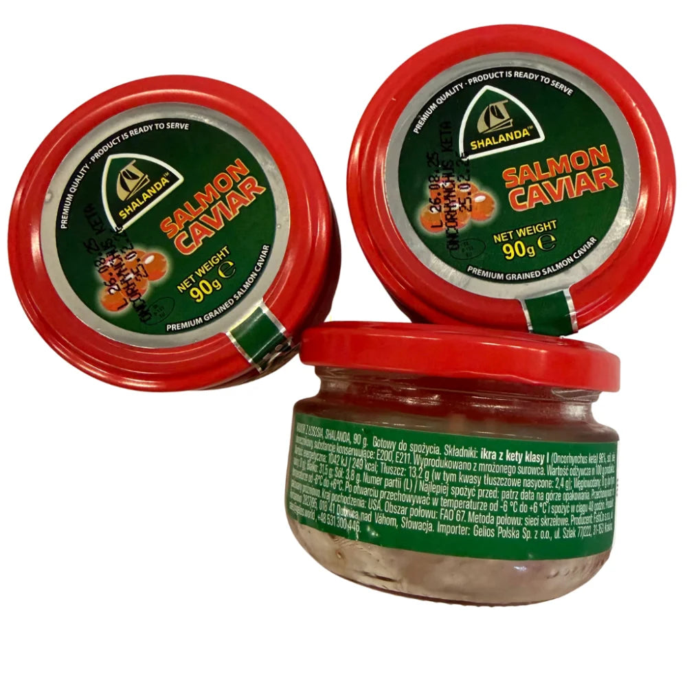 Кета Ікра "Шаланда" ПРЕМІУМ (ковпачок) 90г Друге фото товару