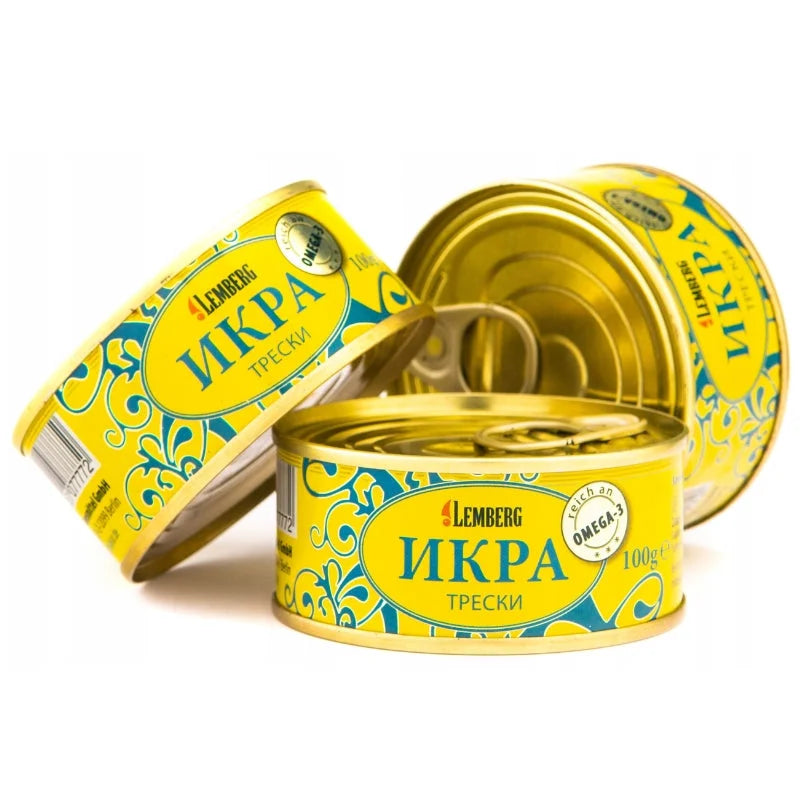 Kawior z Dorsza 100g Lemberg - Sklep ukraiński w Polsce