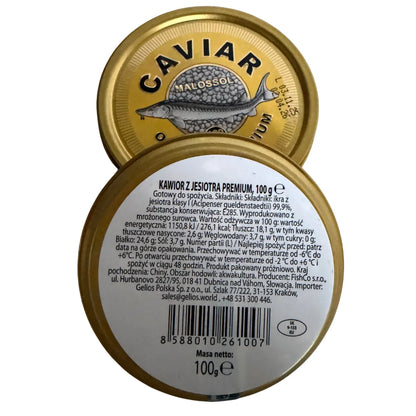 Kawior z JESIOTRA MALOSSOL 100g - Sklep ukraiński w Polsce