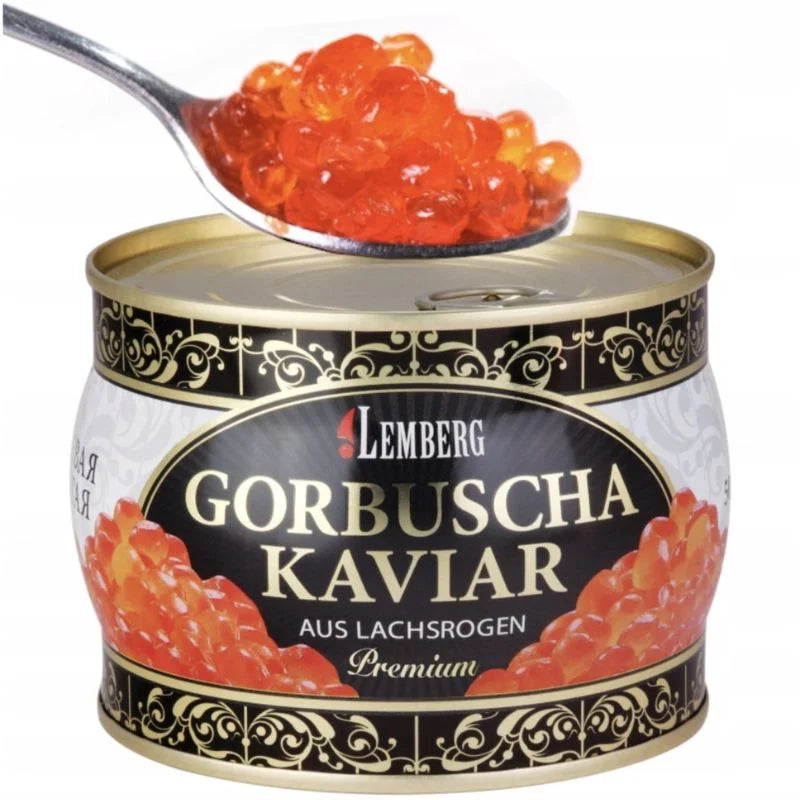 Kawior z łososia Gorbusza 500g Premium - Sklep ukraiński w Polsce