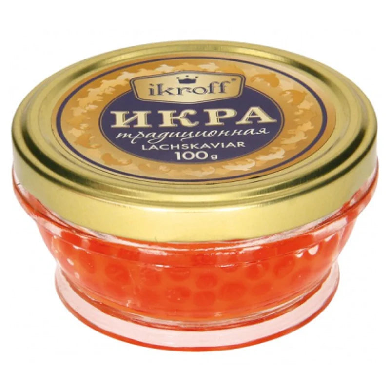 Kawior z łososia ’Ikroff’ 100g - Sklep ukraiński w Polsce