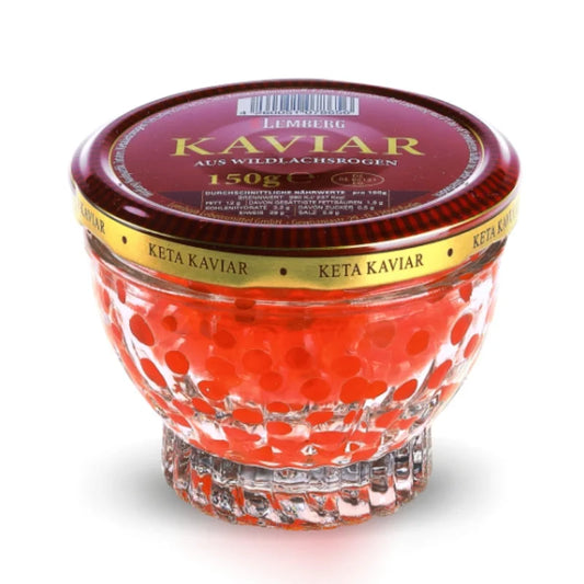 Kawior z łososia Keta Gold Crystal 150g - Sklep ukraiński w Polsce