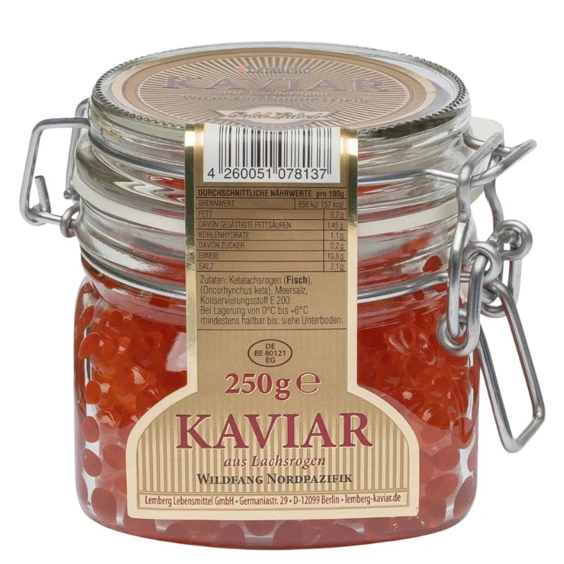 Kawior z łososia Keta Lemberg 250g - Sklep ukraiński w Polsce