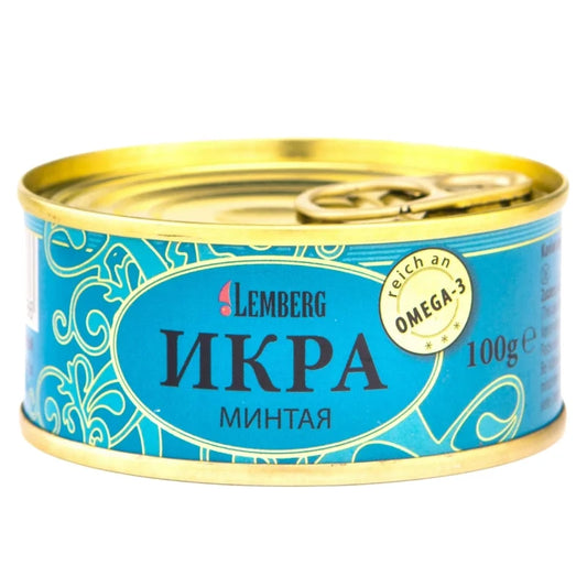 Kawior z Mintaja 100g Lemberg - Sklep ukraiński w Polsce