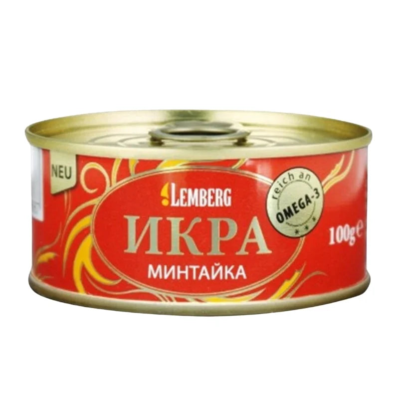 Kawior z Mintajka 100g Lemberg - Sklep ukraiński w Polsce