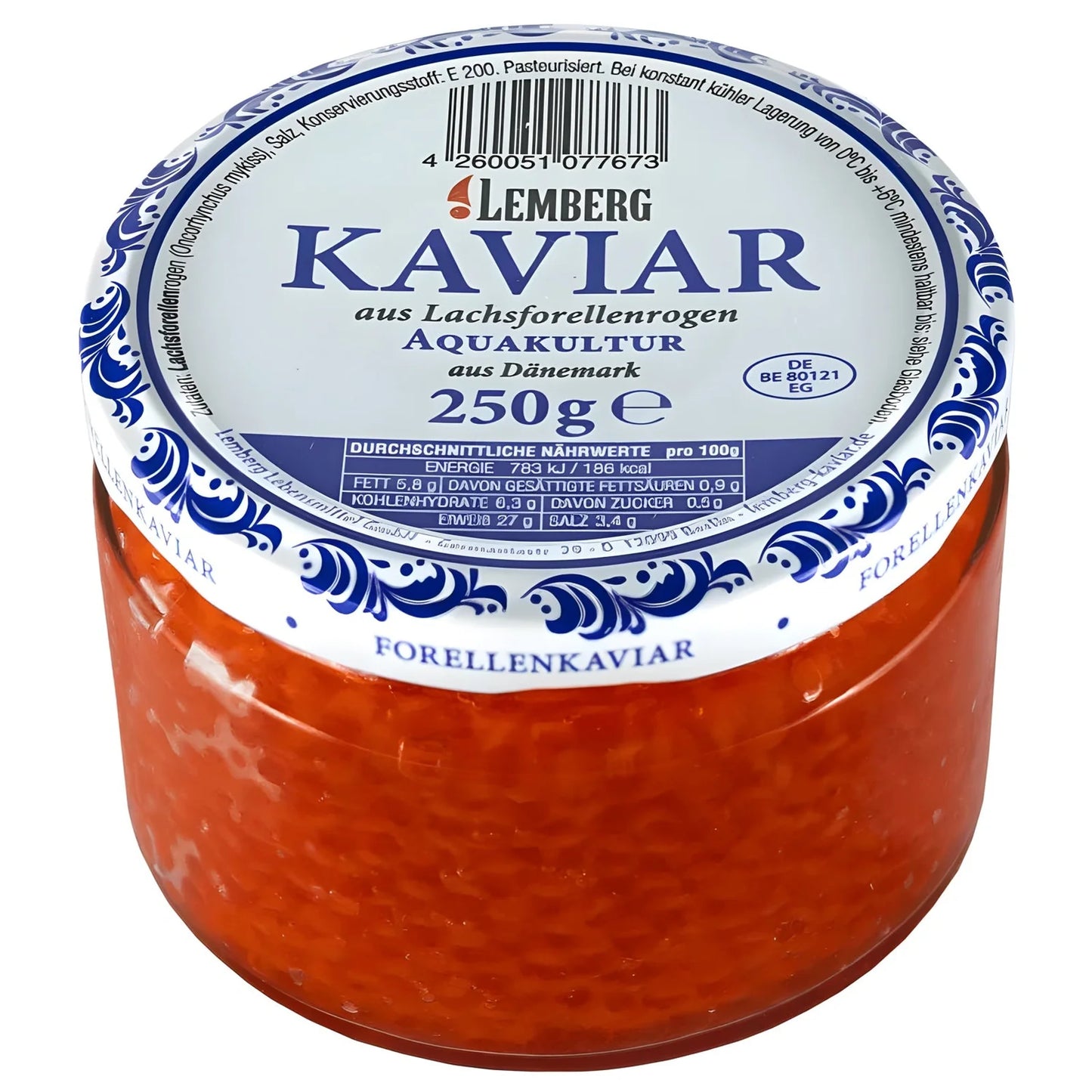 Kawior z Pstrąga 250g Lemberg