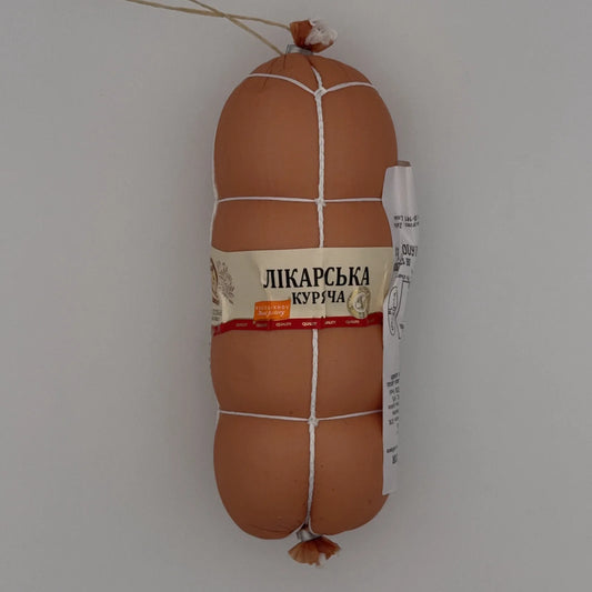Kiełbasa Doktorska Wektor Saltiw 600g w siatce z etykietą