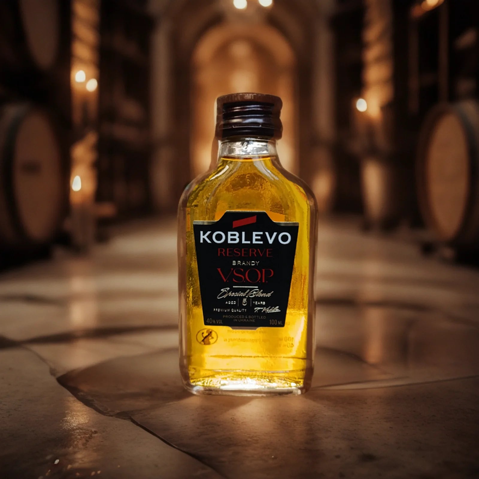 KOBLEVO BRANDY VSOP - 0,1; 40%;