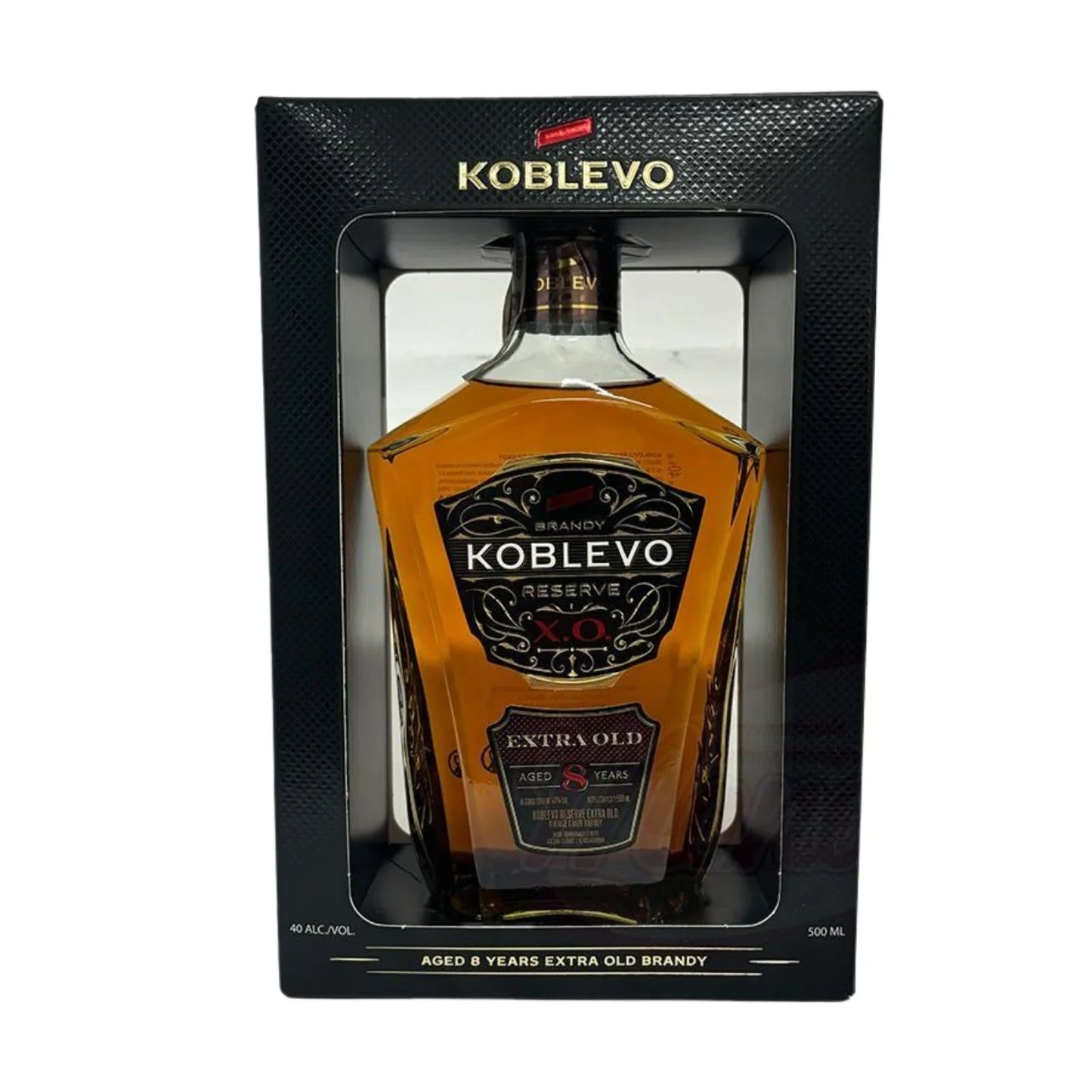 KOBLEVO BRANDY XO - 0,5; 40% pudelko