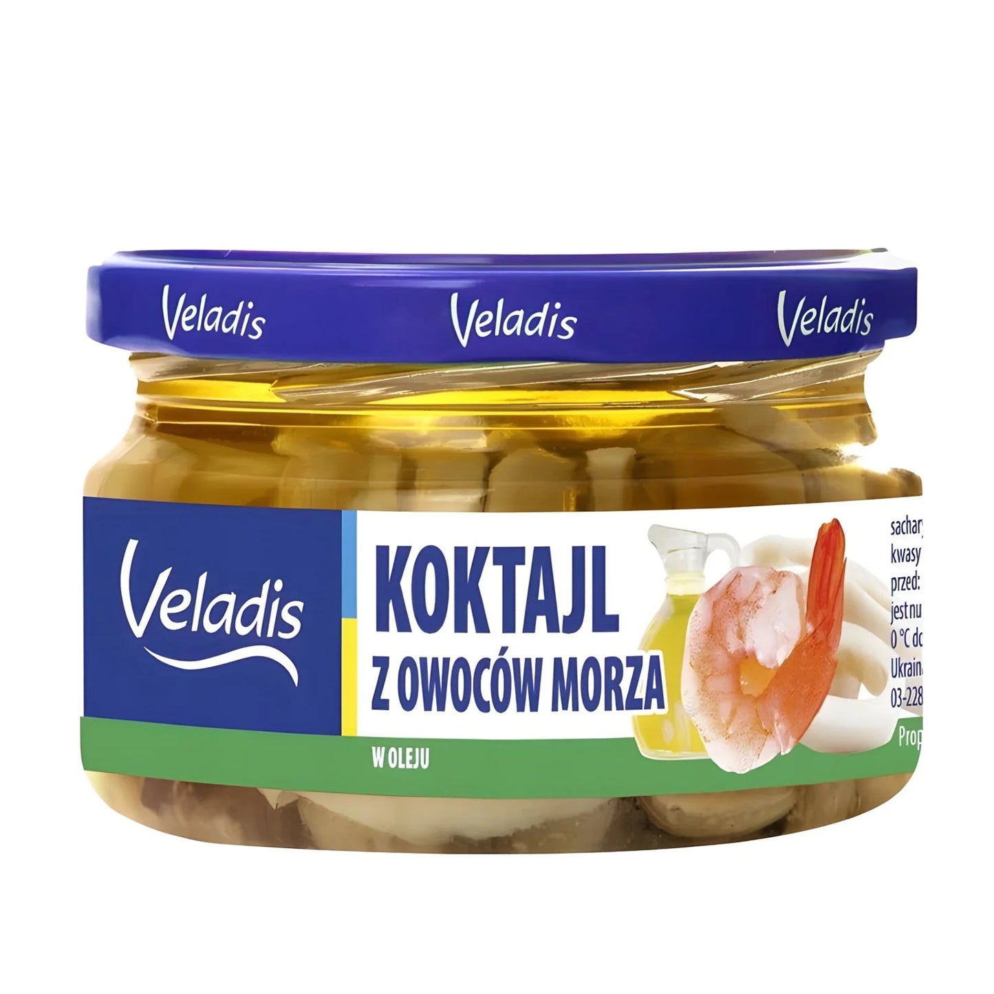 Koktajl z owoców morza w oleju 200 g Veladis