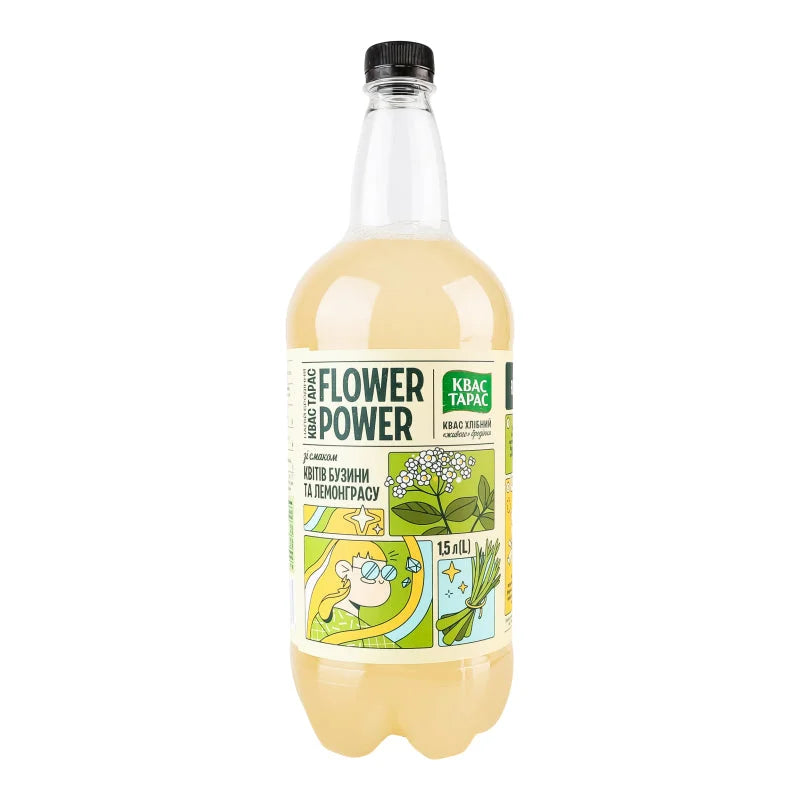Kwas chlebowy ’Taras Moc Kwiatów’ NEW 1.5 l - Kwas