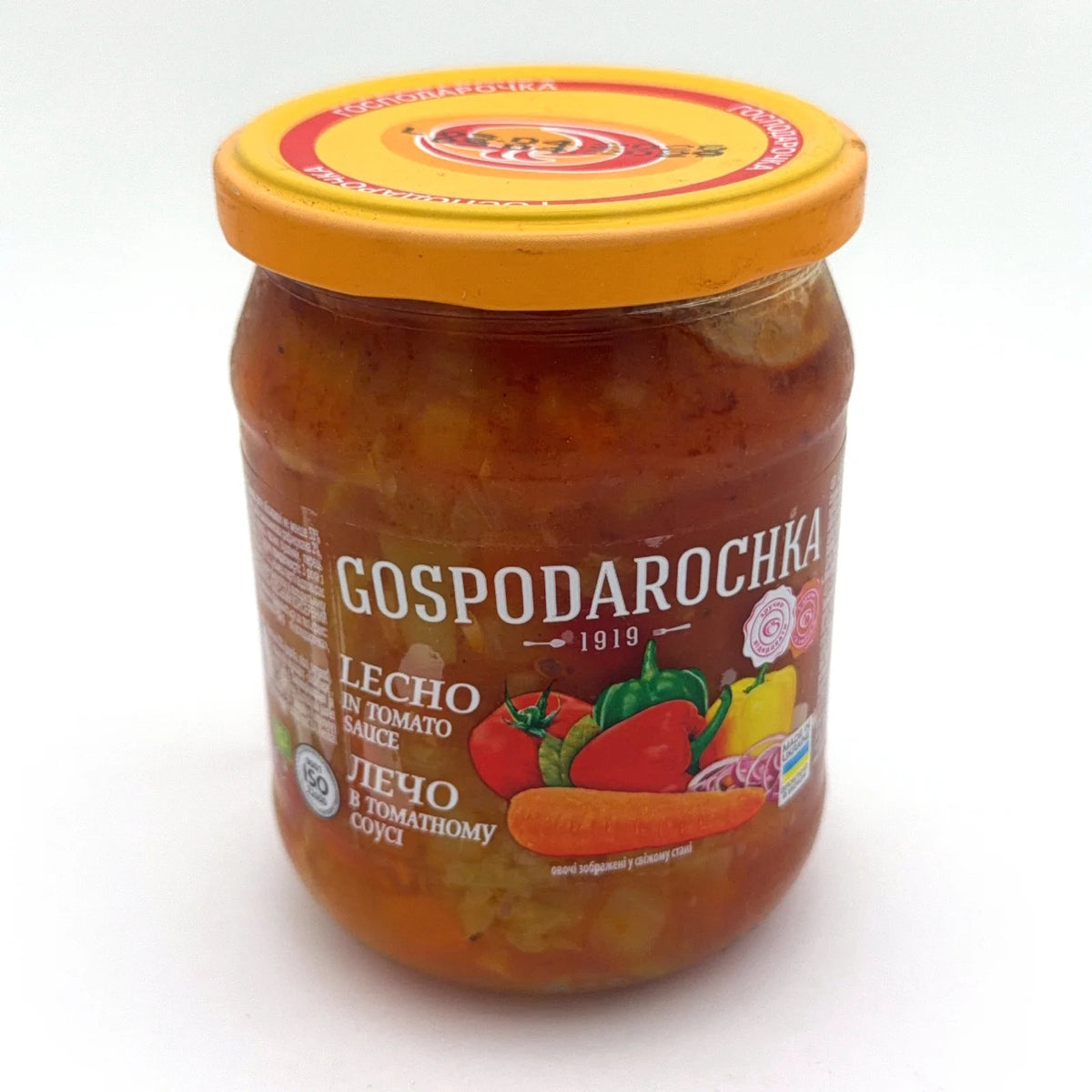 Słoik leczo w sosie pomidorowym Gospodarochka 470g