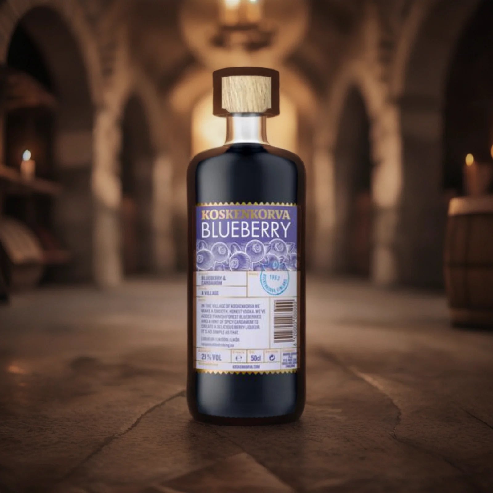 LIKIER KOSKENKORVA BLUEBERRY - 0,5; 21%