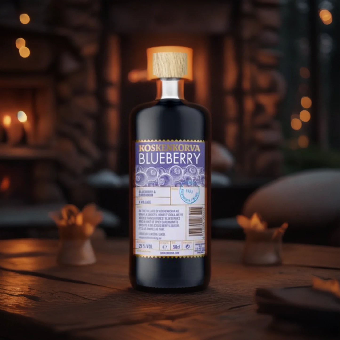 LIKIER KOSKENKORVA BLUEBERRY - 0,5; 21%