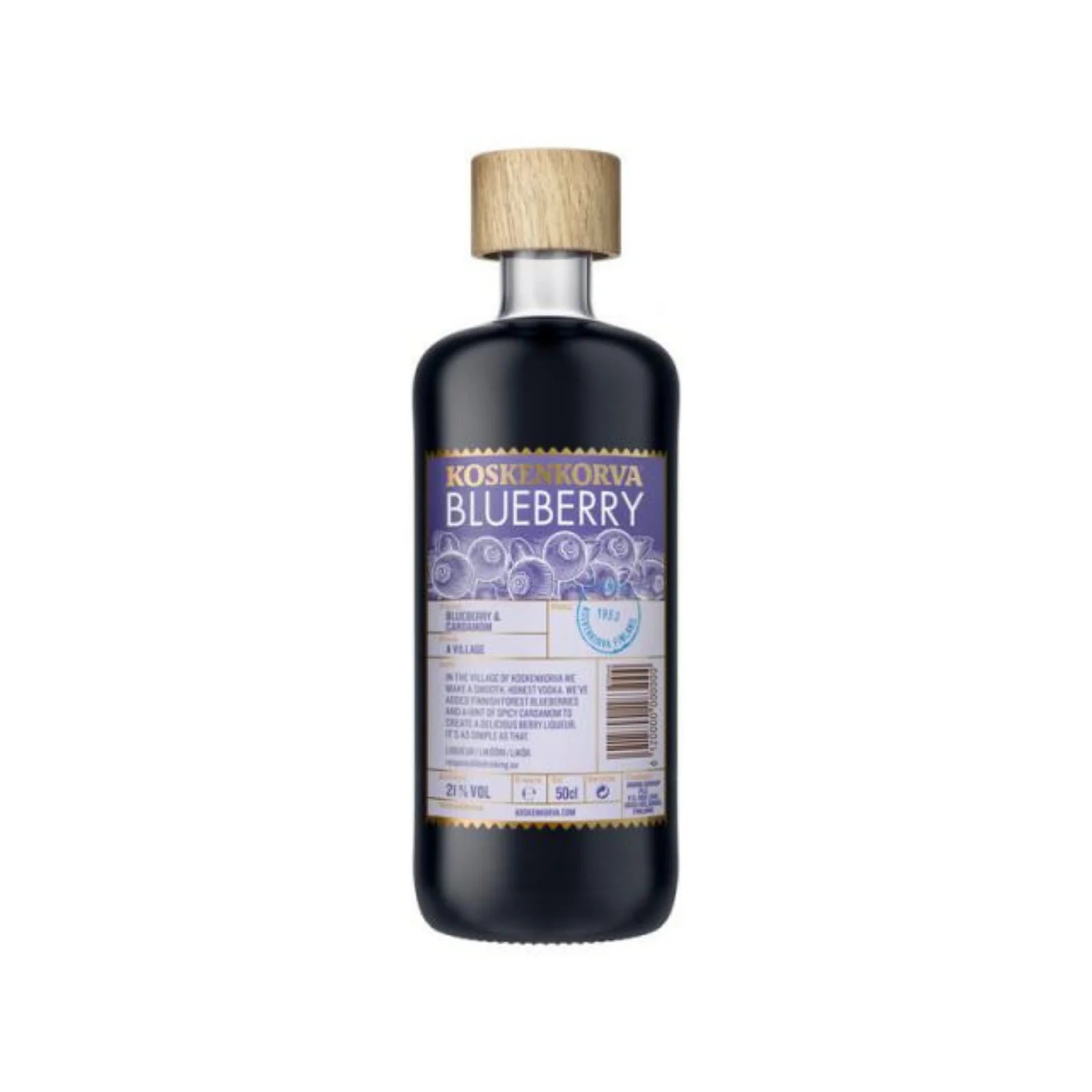 LIKIER KOSKENKORVA BLUEBERRY - 0,5; 21%