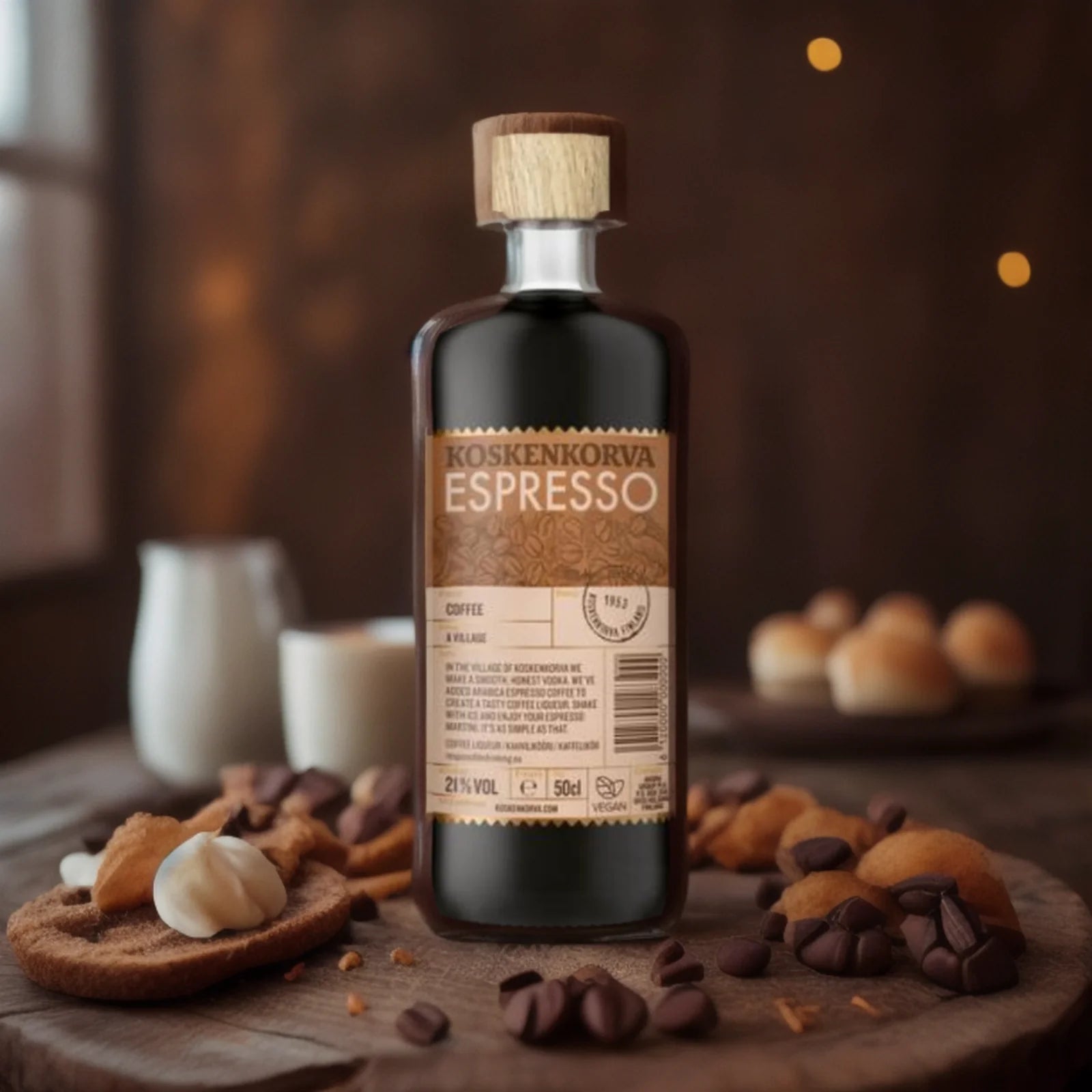 LIKIER KOSKENKORVA ESPRESSO - 0,5; 21%