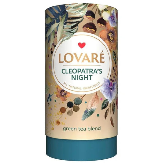 LOVARE Herbata zielona „Cleopatra`s night tea” liść 80g - Herbata