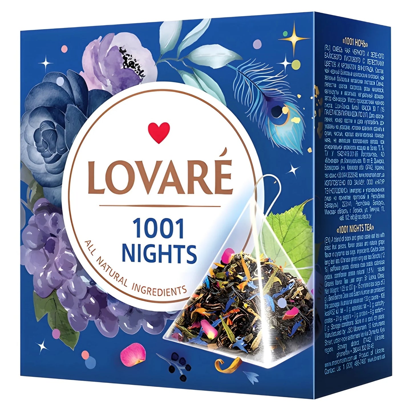 LOVARE Суміш чаю з добавками "1001 ніч" (15 пірамідок по 2 г)
