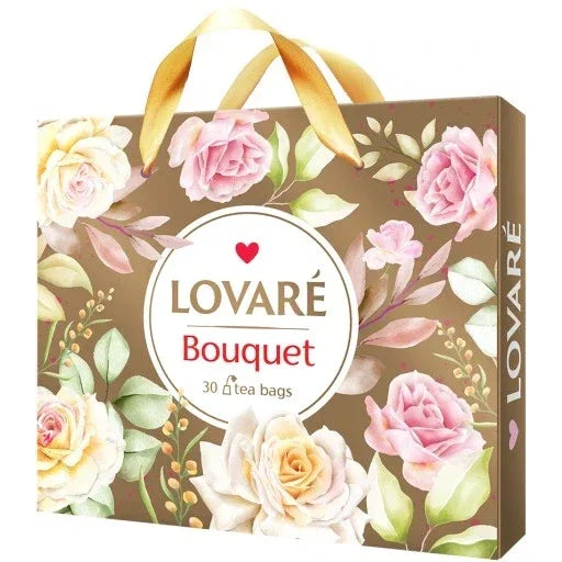 LOVARE Zestaw herbat ’Bouguet’ (6 smaków po 5 kopert) - Herbata
