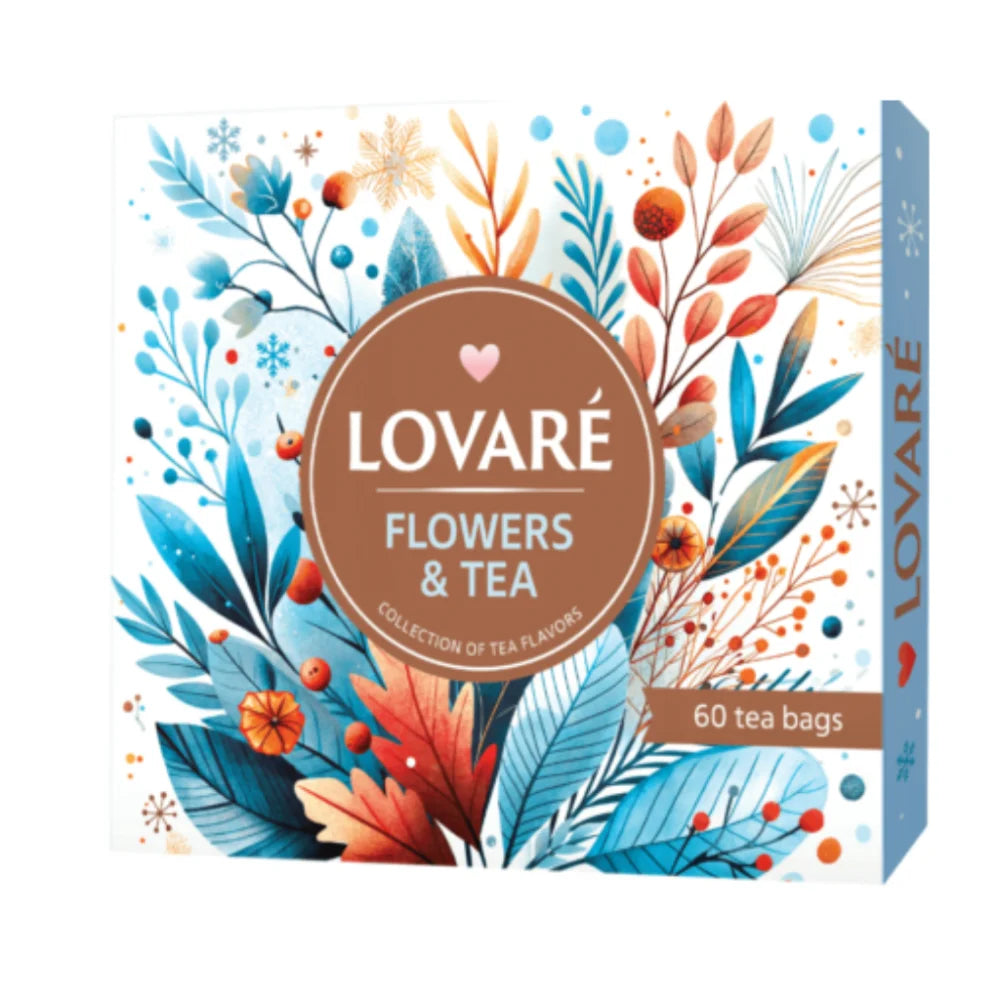 LOVARE Zestaw herbat ’FLOWERS TEA’ 12x5szt. - Herbata