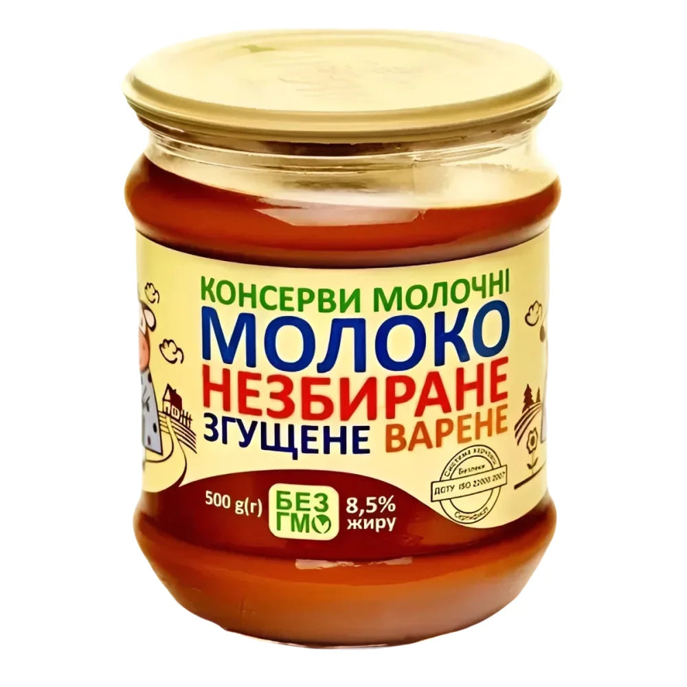 Mleko skondens.gotowane Sladoswit 8,5% 500g - Mleko skondensowane Головне фото продукту