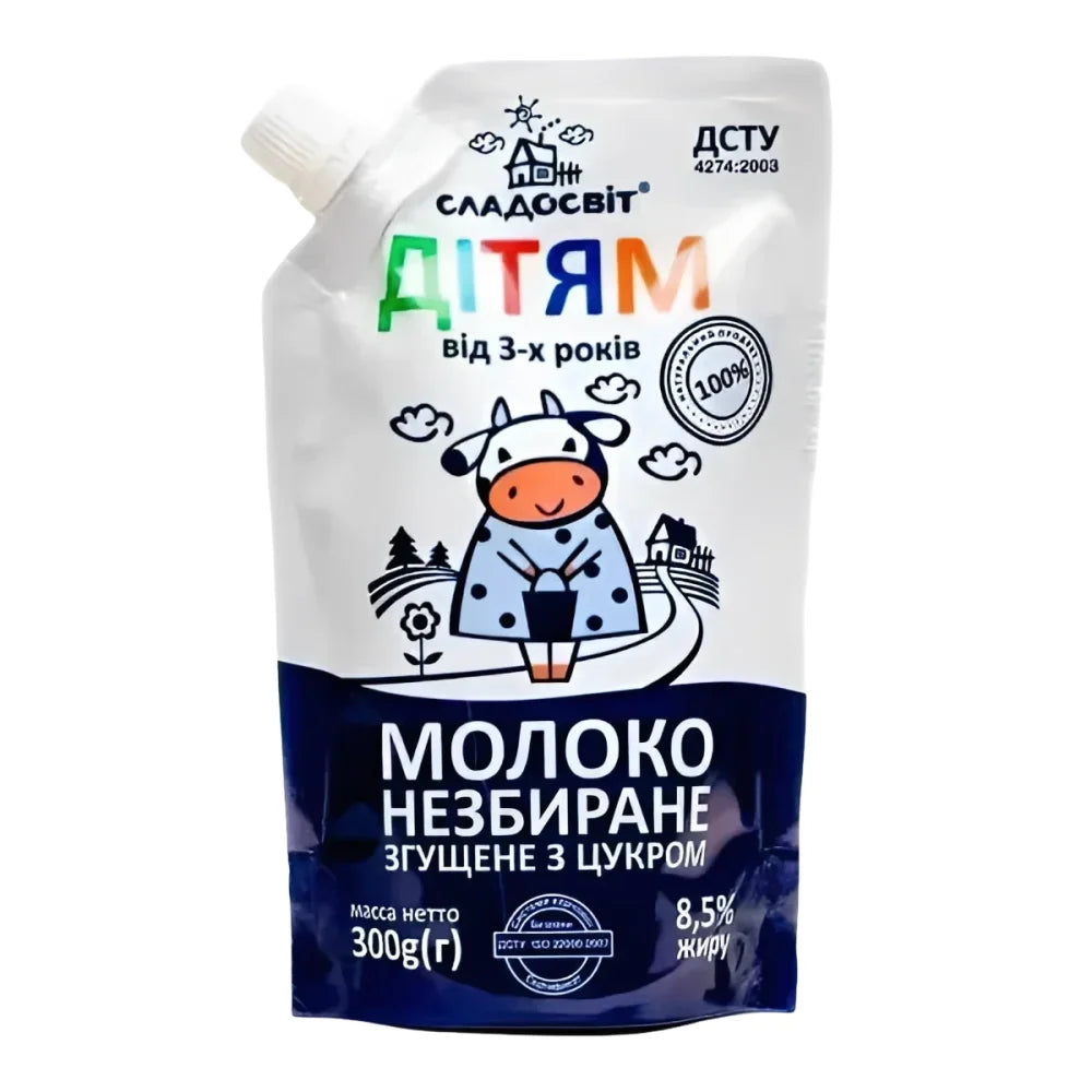 Mleko skondensowane Sladoswit 8,5% 300g - Mleko skondensowane