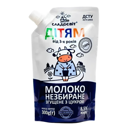 Mleko skondensowane Sladoswit 8,5% 300g - Mleko skondensowane