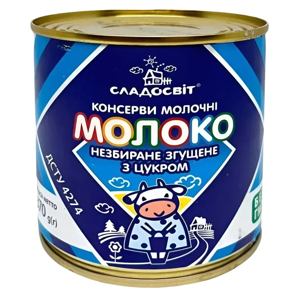 Mleko skondensowane Sladoswit 8,5% 370g - Mleko skondensowane
