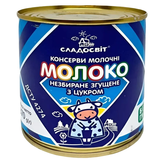 Mleko skondensowane Sladoswit 8,5% 370g - Mleko skondensowane