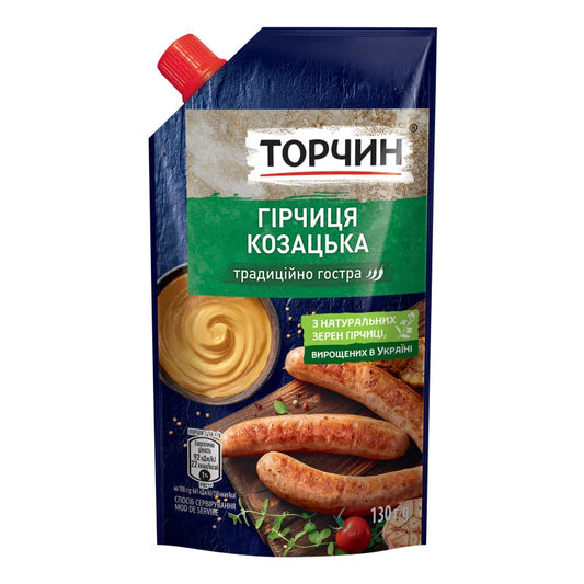 MUSZTARDA KOZACKA TORCZYN 130g - Przetwory warzywne