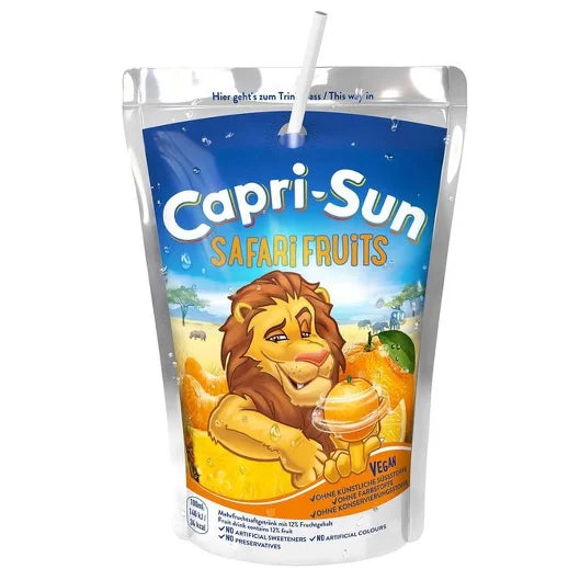 Napój CAPRI-SUN Safari-Fruits 0,2l - Soki i Nektary
