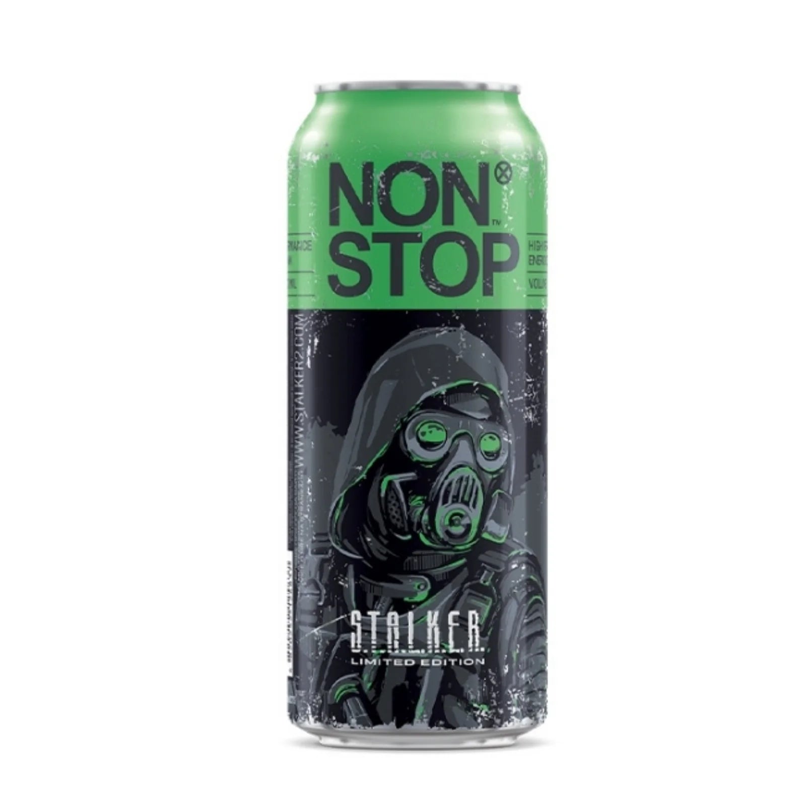 Napój energetyczny "Non Stop" Stalker Green /puszka/ 500 ml
