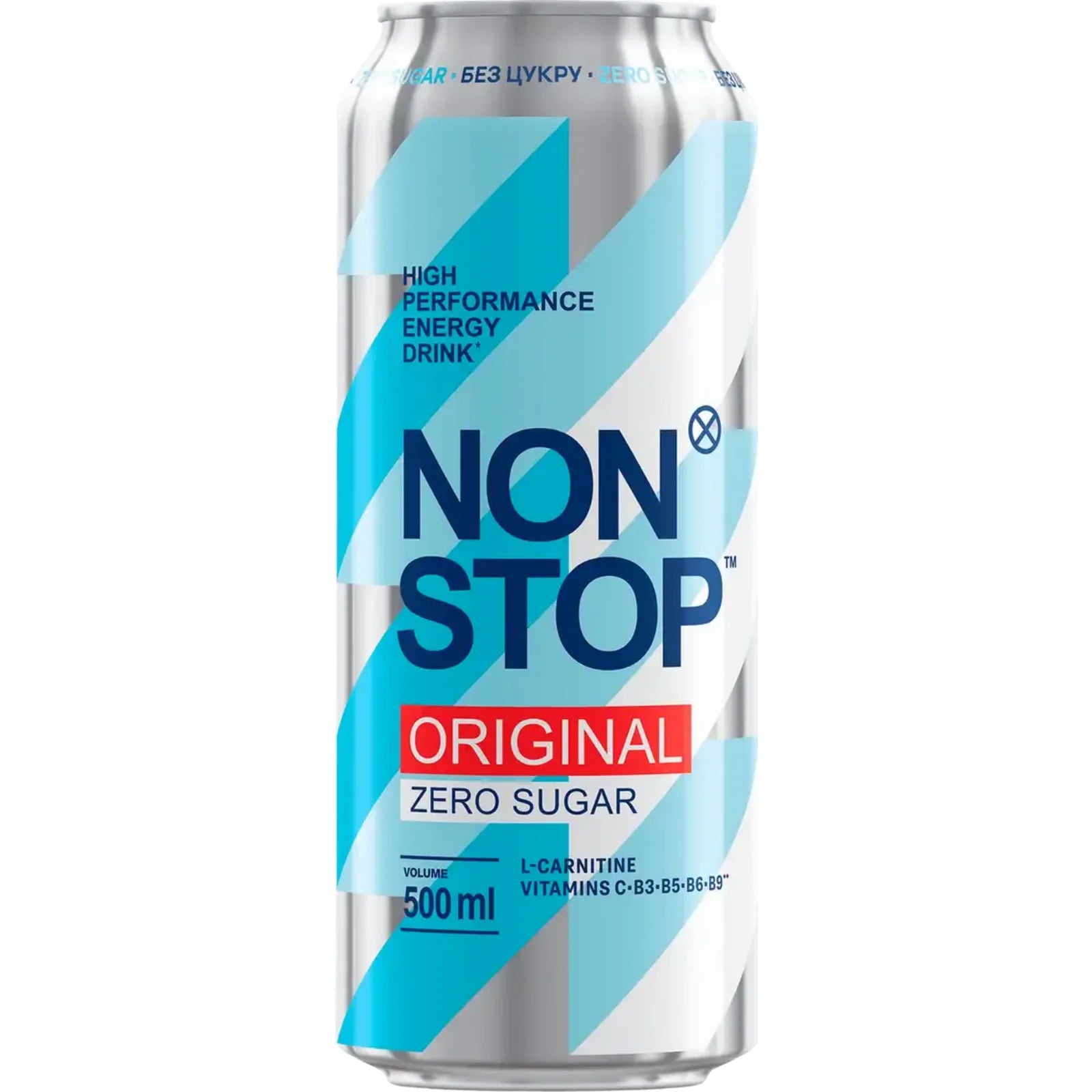 Енергетичний напій Non Stop Zero Sugar (банка) 500 мл