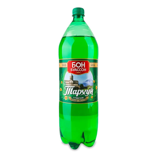 Napój gazowany “Bon Buasson” Estragon (Tarchun) 2l - Napoje gazowane