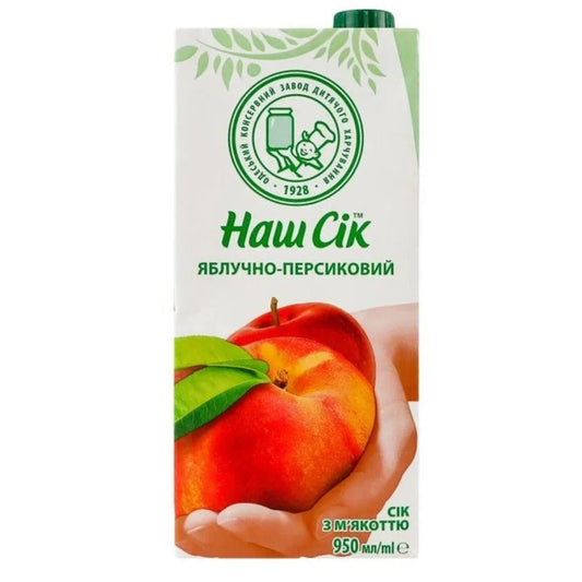 Napój owocowy jabłko-broskwina Odesskij 0.950l - Soki i Nektary