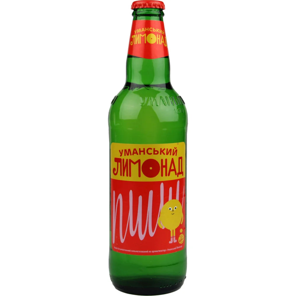 Napój Umanpiwo Lemonade 0,5l - napój gazowany o smaku cytrynowym