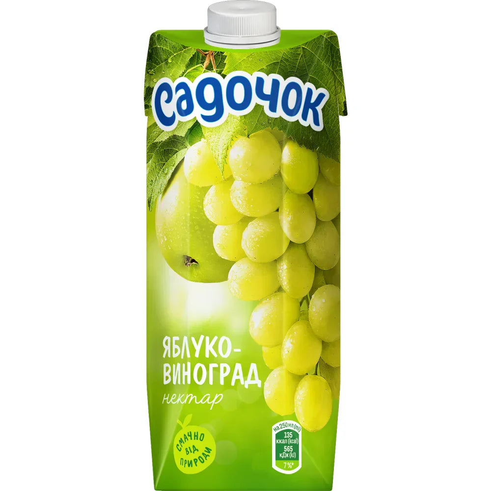 Nektar ’Sadoczok’ jabłko-winogrono 0.50l - Soki i Nektary