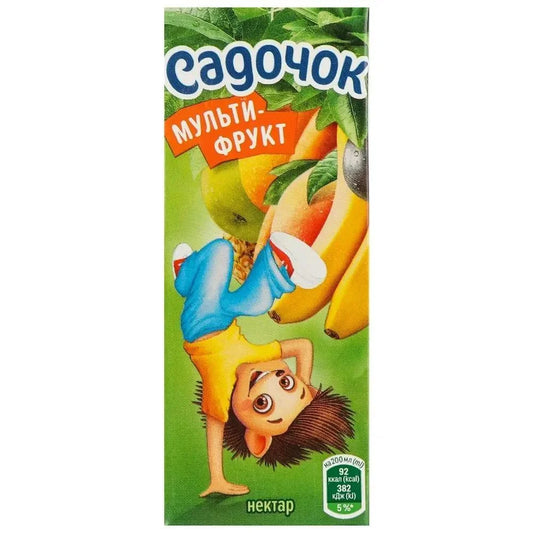 Nektar ’Sadoczok’ multifruktowy 0.20l - Soki i Nektary