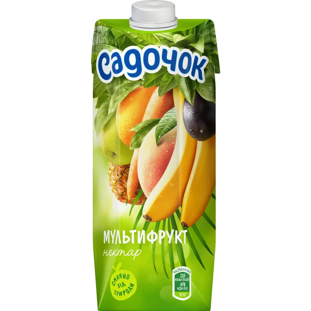 Nektar ’Sadoczok’ multifruktowy 0.50l - Soki i Nektary
